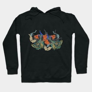 Peacock Feast Hoodie